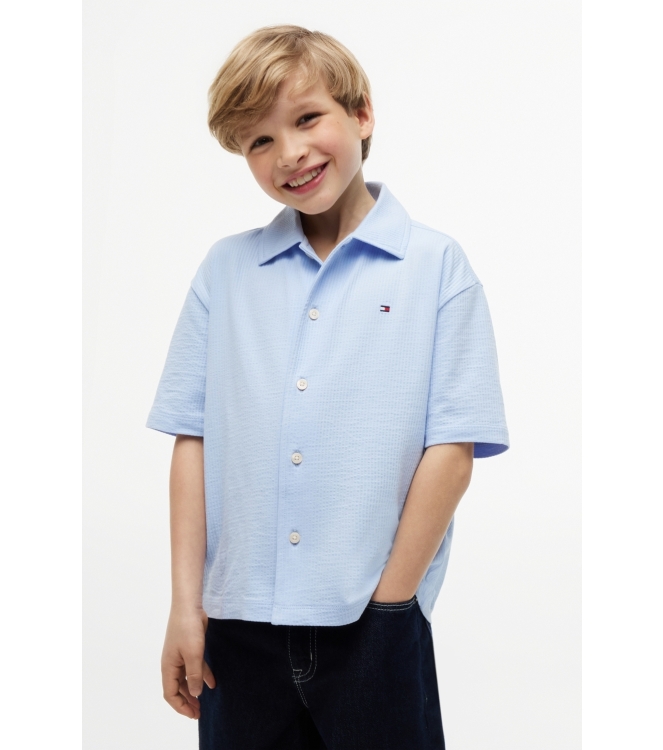 Tommy Hilfiger overhemden Sweet Blue KB0KB10408