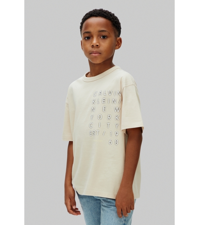 Calvin Klein shirts Oatmeal LVCKSJA02B