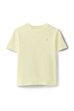 Calvin Klein T-shirt Mono Mini Badge French Vanilla