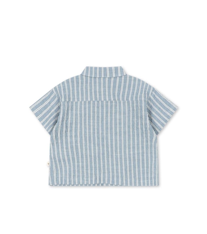 Konges Slojd  overhemden Trio Bleu Stripe KS104782