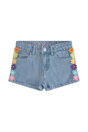 Someone Marley Korte Broek Denim Blue