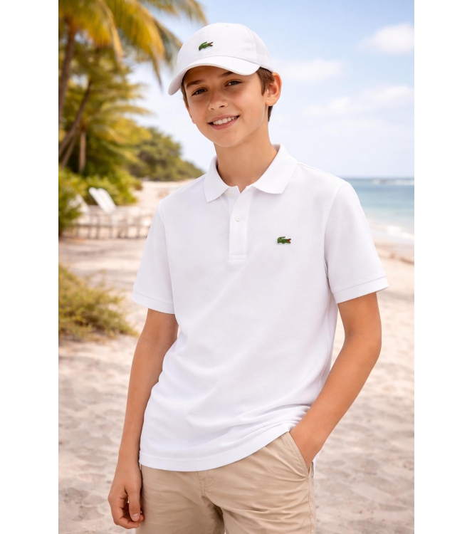 Lacoste petten & hoeden Blanc 9A6227
