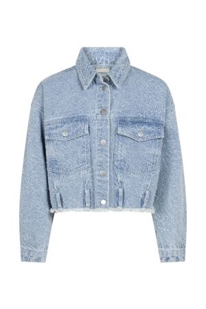 Ai&Ko Bodi Texture Jasje Blue Denim