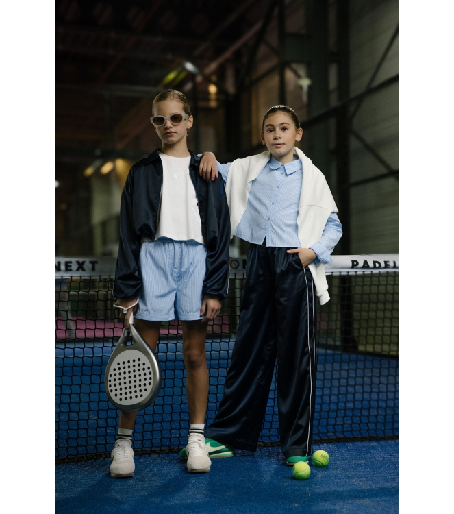 Ai&Ko blouses Poplin Blue Kenzi