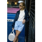 Ai&Ko broeken Poplin Blue Merline Poplin