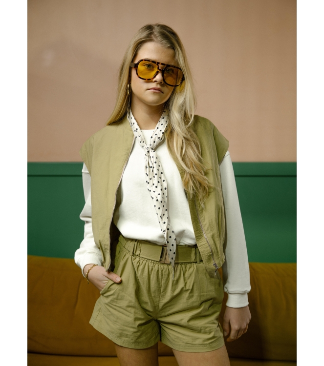 Ai&Ko broeken Light Khaki Rikki