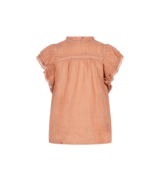 Ai&Ko blouses Dessert Rose Ylenia Lurex