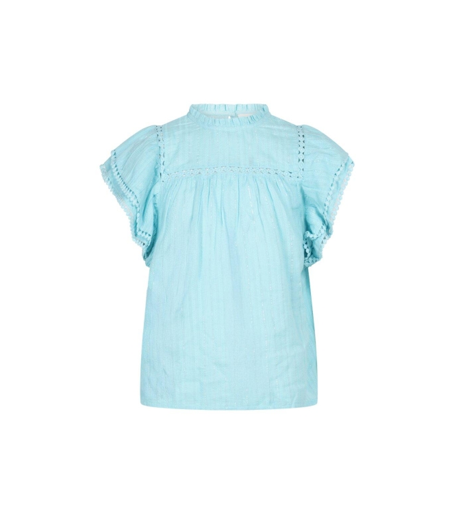 Ai&Ko blouses Blue Lagoon Ylenia Lurex