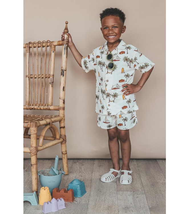 Salted Stories overhemden White Swan SASS26-069SEZ