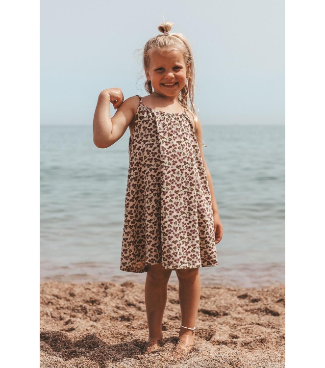 Salted Stories jurken Bombay Brown SASS26-122LSO