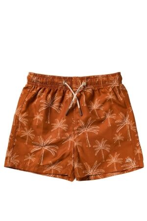Salted Stories Palms Zwemshort Bombay Brown