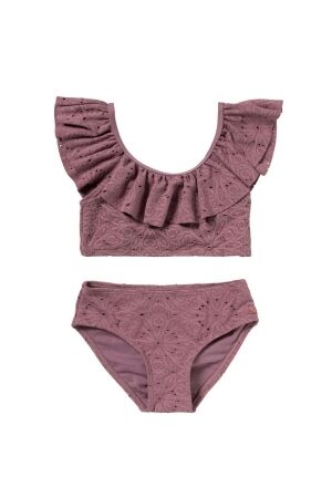 Salted Stories Broderie Bikini Dusky Orchid