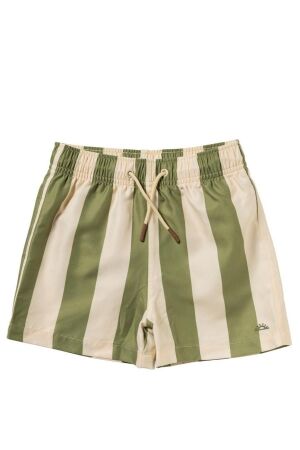 Salted Stories Wide Stripe Zwemshort Iguana