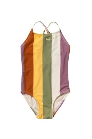 Salted Stories Multi Stripe Badpak Multicolor