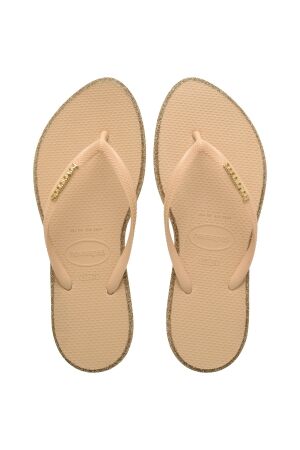 Havaianas Slim Point Glitter Dark Brown/Golden