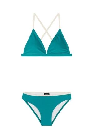 Protest Julas Triangle Bikini Peacock Green