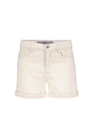 Geisha Jeansshorts linnenmix Ecru Raw Linen Mix
