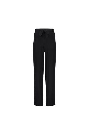 Geisha Broek crinckle Black