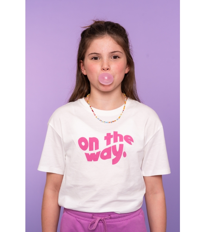 Geisha shirts Off-White/Lavender 62138K-41