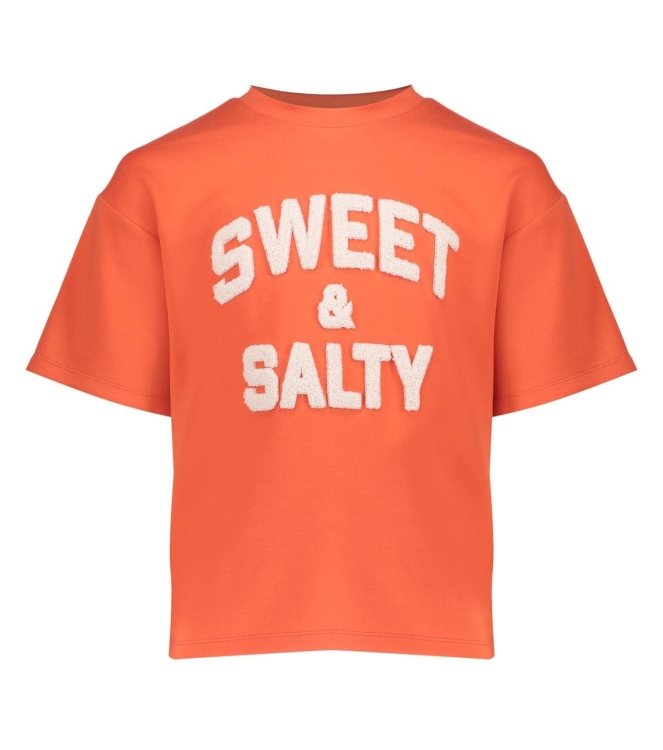 Geisha truien Coral/Off-White 62145K-41