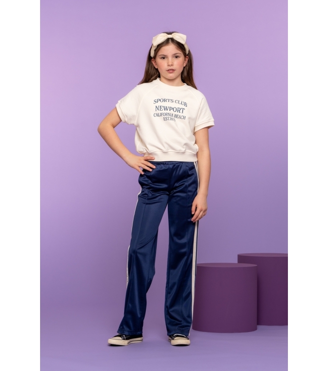 Geisha truien Off-White/Jeansblue 62149K-41