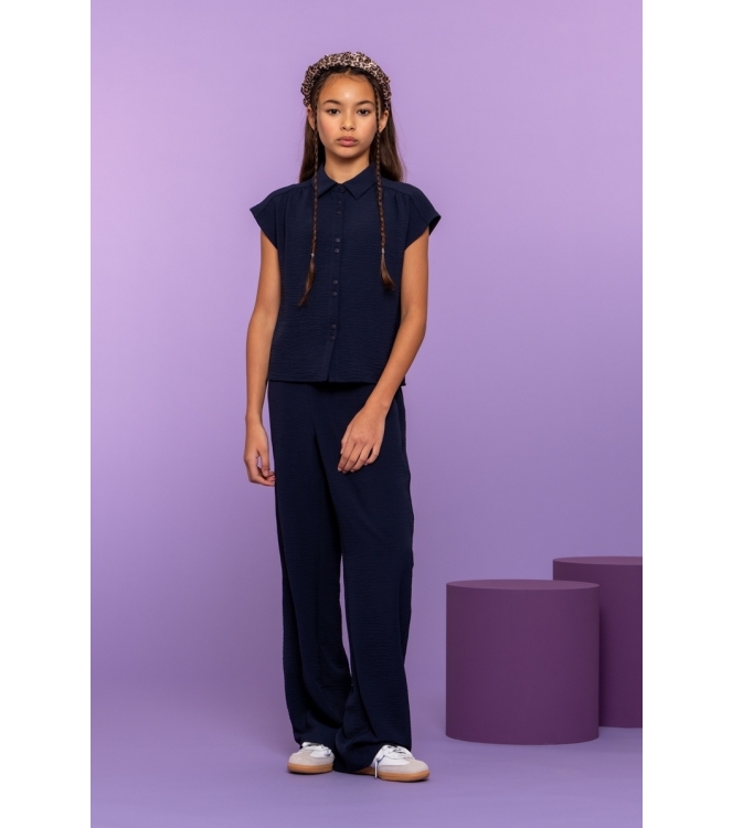 Geisha blouses Navy 63140K-21