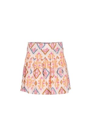 Geisha Rokje met Allover print Light Pink/Chambray