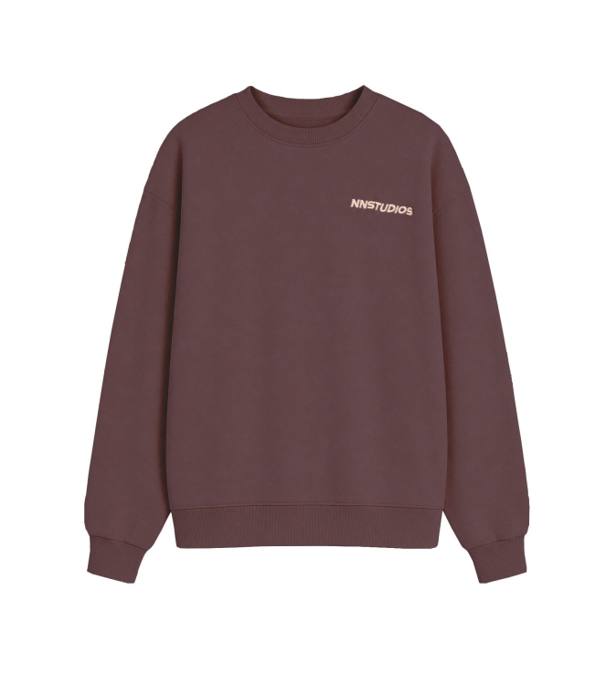 Nik&Nik truien Aubergine Brown B 8-145 2604