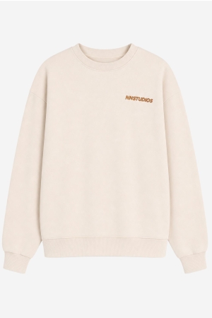 Nik&Nik Neil Oversized Sweatshirt Sandstone