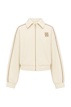 Nik&Nik Soya Sweat Jacket Almond Milk