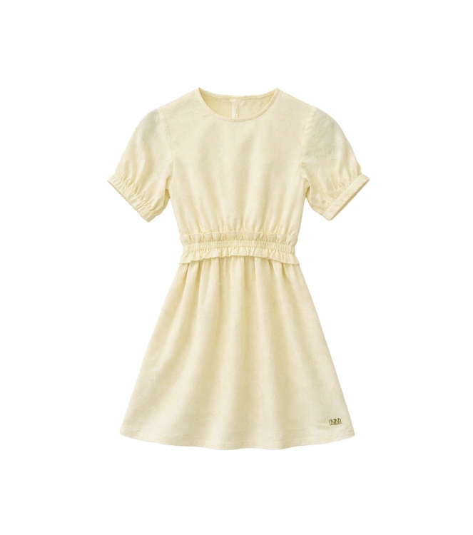 Nik&Nik jurken Sorbet Yellow G 5-123 2603