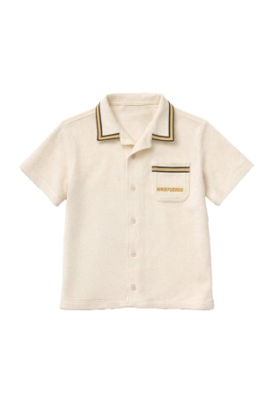 Nik&Nik Aidan SS Shirt Sandstone