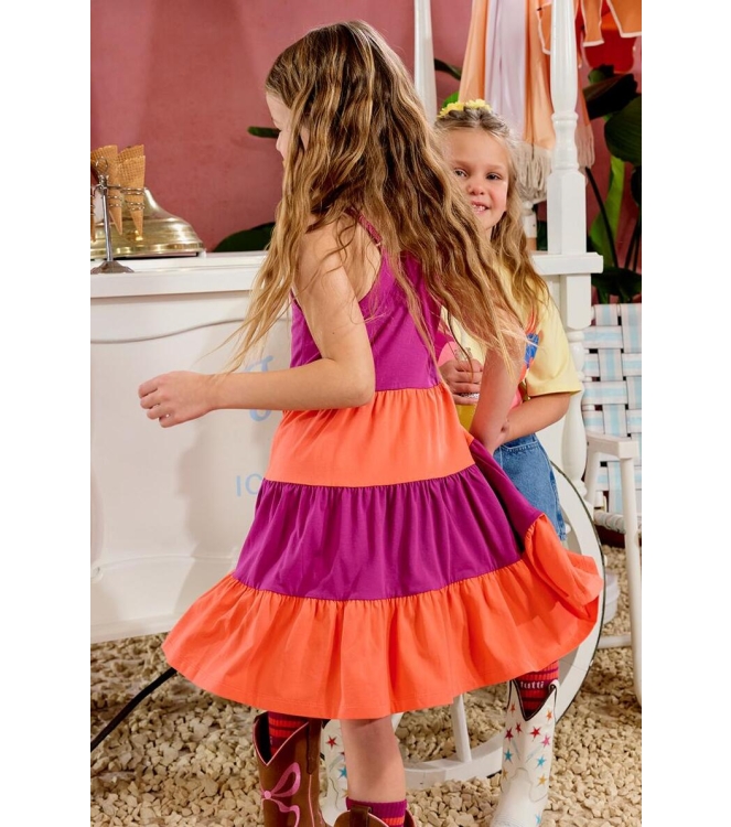 Z8 jurken Living coral Elina