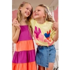 Z8 jurken Living coral Elina