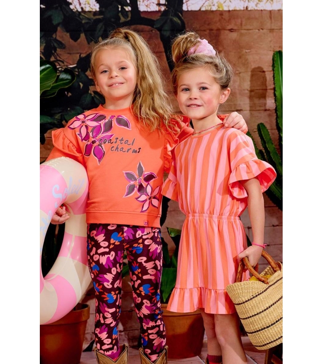 Z8 jurken Living coral Fiep