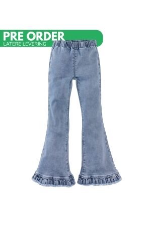 Z8 Nuria Flared broek Blue denim