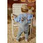 Z8 broeken Light blue denim Aras salopette