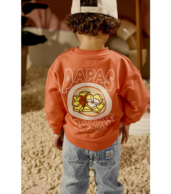 Z8 truien Sizzling orange Dayn