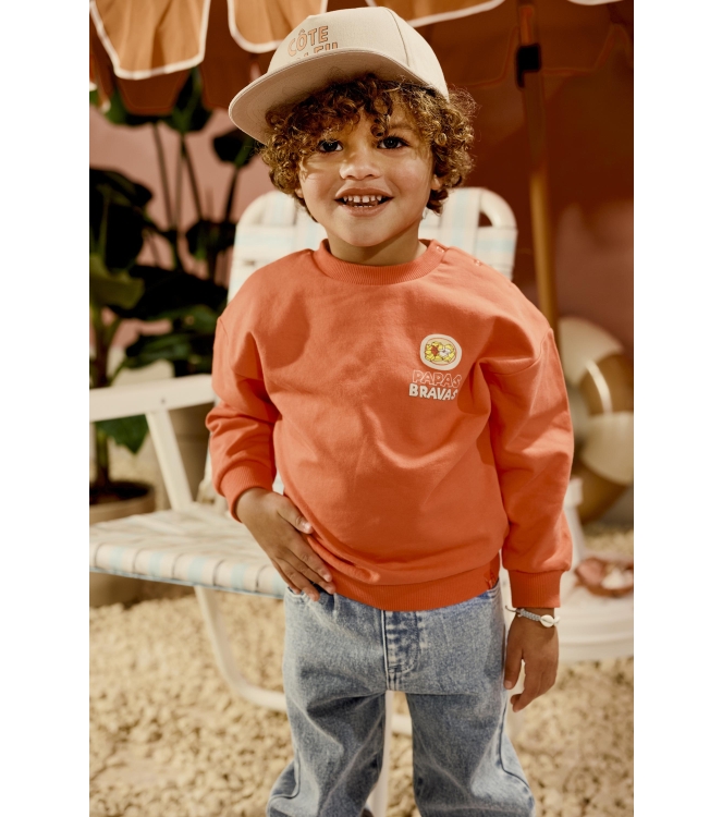 Z8 truien Sizzling orange Dayn