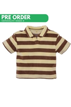 Z8 Louie Poloshirt Silly citron / Nutshell