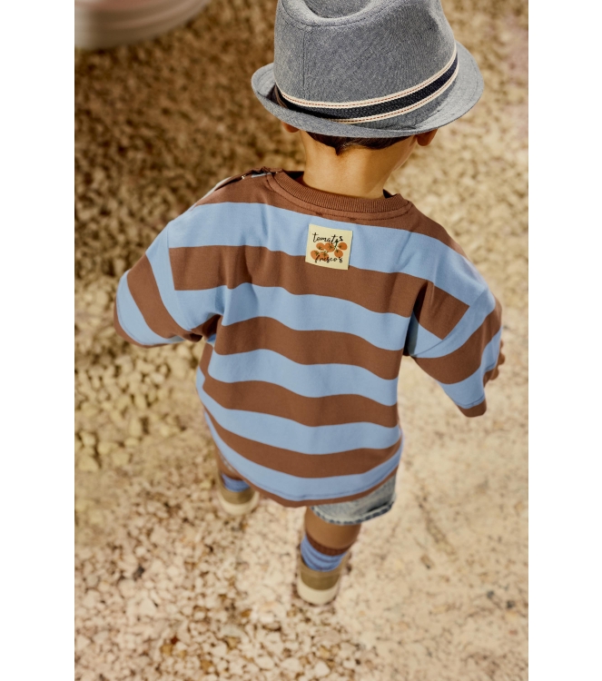 Z8 shirts Blush brown / Surfing blue Zeyd