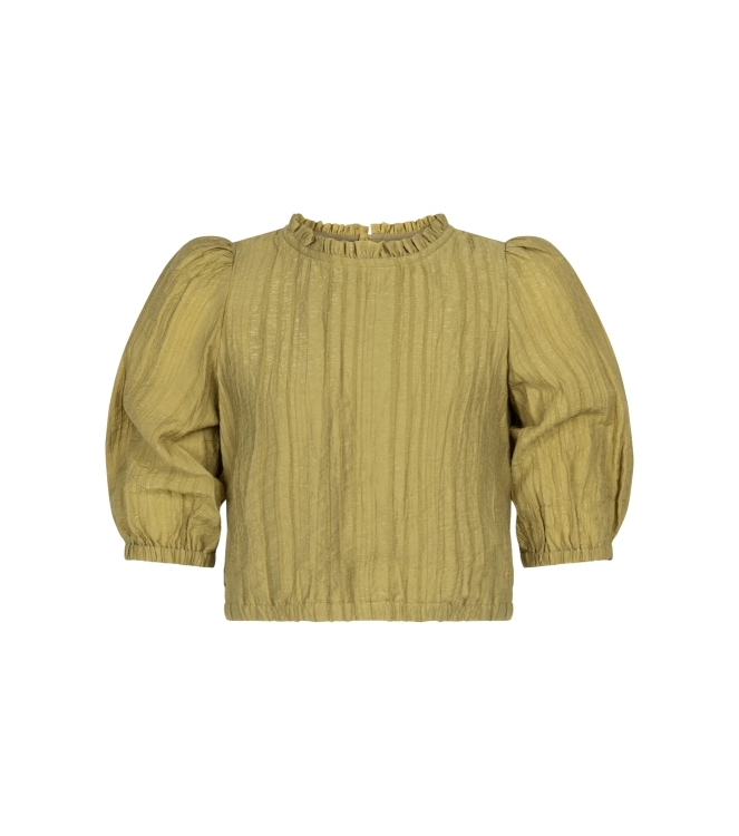 Ai&Ko blouses Bronze Green Alika Structure