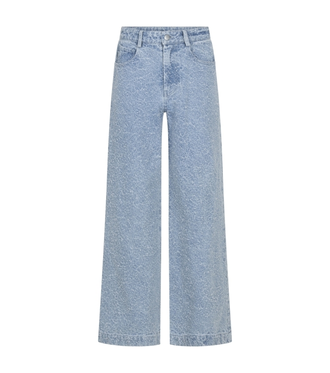 Ai&Ko broeken Blue Denim Charly Texture