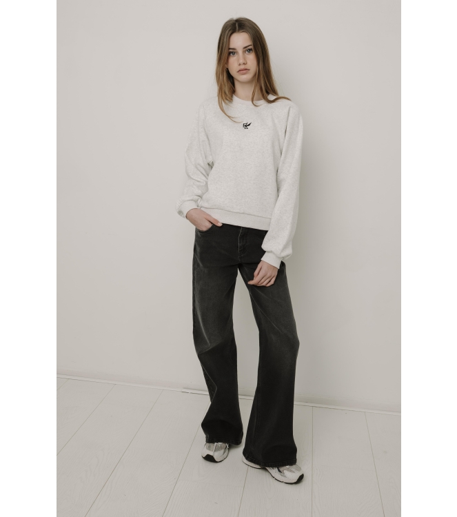 Frankie & Liberty truien Grey Melange FL26804