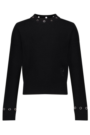 Frankie & Liberty Wish Eyelet Knit Black