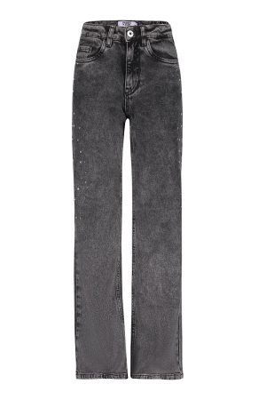 Frankie & Liberty Attitude Spijkerbroek Glitter Off Black Denim