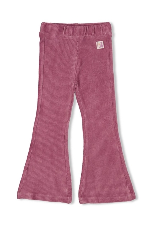 Jubel Forest Fancy - Flared broek velours 255 Lila