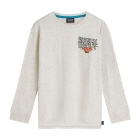 Scotch & Soda Kids shirts Ecru Melange 183378