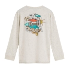 Scotch & Soda Kids shirts Ecru Melange 183378