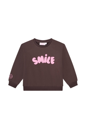 Someone Nora Sweater Smile Brown